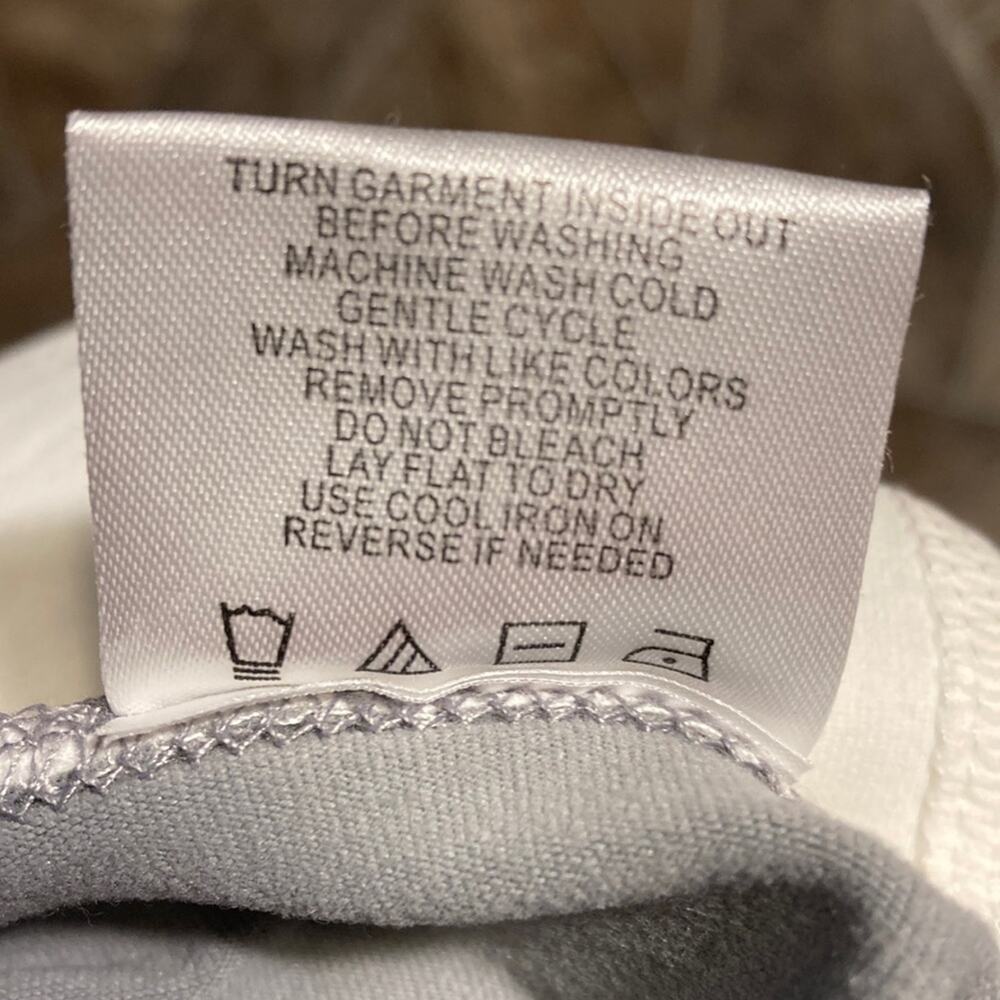 NWT Threads 4 Thought Gray White Pink Sz M Leggings - Picture 11 of 12